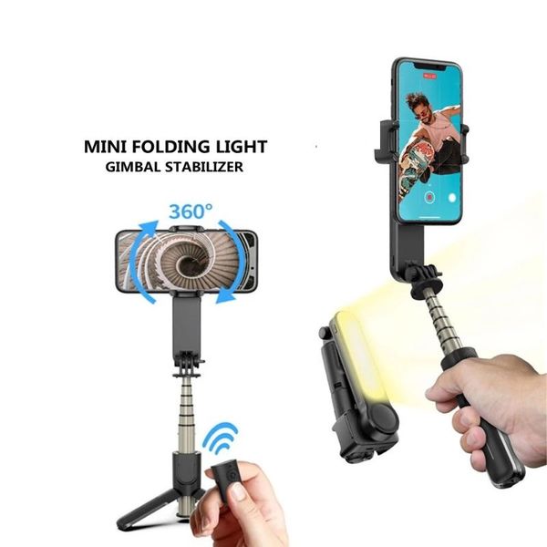 selfie monopods wireless bluetooth handheld gimbal stabilizer mobile phone stick tripod with fill light shutter for ios android
selfie monopods wireless bluetooth handheld gimbal stabilizer mobile phone stick tripod with fill light shutter for ios android