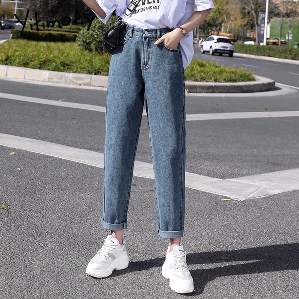 women's jeans 2021 wide waist high woman plus size mom boyfriend for women washed vintage coated harem pants street, Blue
women's jeans 2021 wide waist high woman plus size mom boyfriend for women washed vintage coated harem pants street, Blue