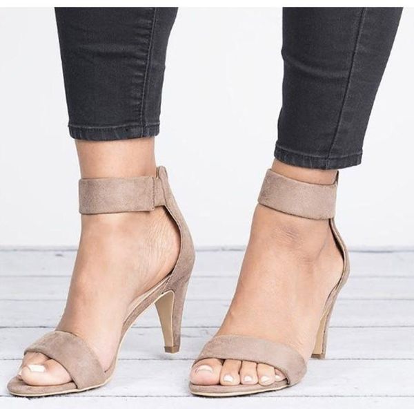 sandals women fashion open toe summer thin high heels zipper ankle strap wedding sandal female solid plus size sandalias, Black
sandals women fashion open toe summer thin high heels zipper ankle strap wedding sandal female solid plus size sandalias, Black