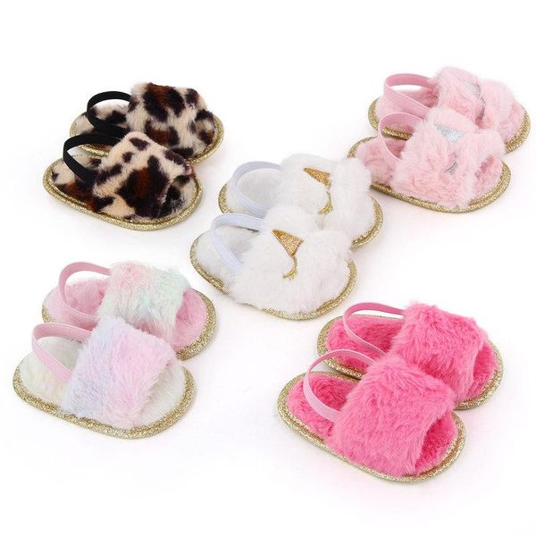 sandals warm baby girls shoes fluff infant purple slipper born toddler girl anti-slip soft bottom first walkers crib, Black;red
sandals warm baby girls shoes fluff infant purple slipper born toddler girl anti-slip soft bottom first walkers crib, Black;red