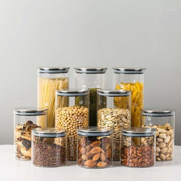 300/500/750/1000ml glass airtight storage jars kitchen canister containers for candy cookies sugar flour bottles &
300/500/750/1000ml glass airtight storage jars kitchen canister containers for candy cookies sugar flour bottles &