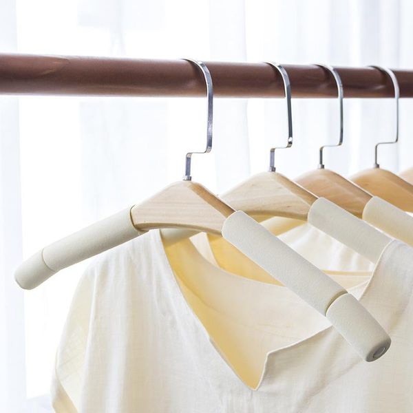 sponge anti-slip wood hanger home cloth brace hanging clothes trouser rack wardrobe display organization hangers & racks
sponge anti-slip wood hanger home cloth brace hanging clothes trouser rack wardrobe display organization hangers & racks