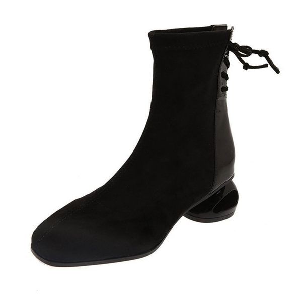 boots women shoes autumn ankle lace up ladies square toe fashion black med heels female footwear zapatos para mujer wuyt 
boots women shoes autumn ankle lace up ladies square toe fashion black med heels female footwear zapatos para mujer wuyt