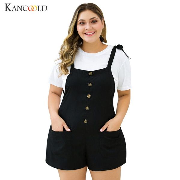 women's jumpsuits & rompers kancoold bodysuit plus size jumpsuit casual strap button pocket wide leg shorts playsuit overalls, Black;white
women's jumpsuits & rompers kancoold bodysuit plus size jumpsuit casual strap button pocket wide leg shorts playsuit overalls, Black;white