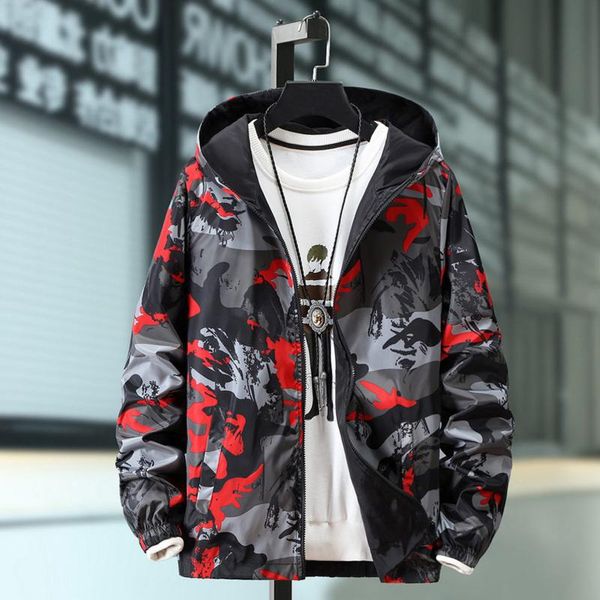men's jackets fashion mens autumn casual camouflage printed plus size hooded zipper long sleeve coat outerwear chaquetas hombre#g3, Black;brown
men's jackets fashion mens autumn casual camouflage printed plus size hooded zipper long sleeve coat outerwear chaquetas hombre#g3, Black;brown