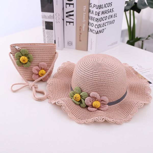 summer new children's sunscreen flower straw hat + bag two piece traveling baby fisherman's, Blue;gray
summer new children's sunscreen flower straw hat + bag two piece traveling baby fisherman's, Blue;gray