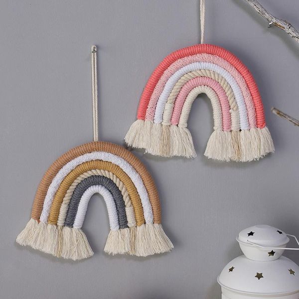tapestries nordic tassel rainbow macrame wall hanging boho christmas kawaii room decor baby kids nursery bedroom home decoration
tapestries nordic tassel rainbow macrame wall hanging boho christmas kawaii room decor baby kids nursery bedroom home decoration