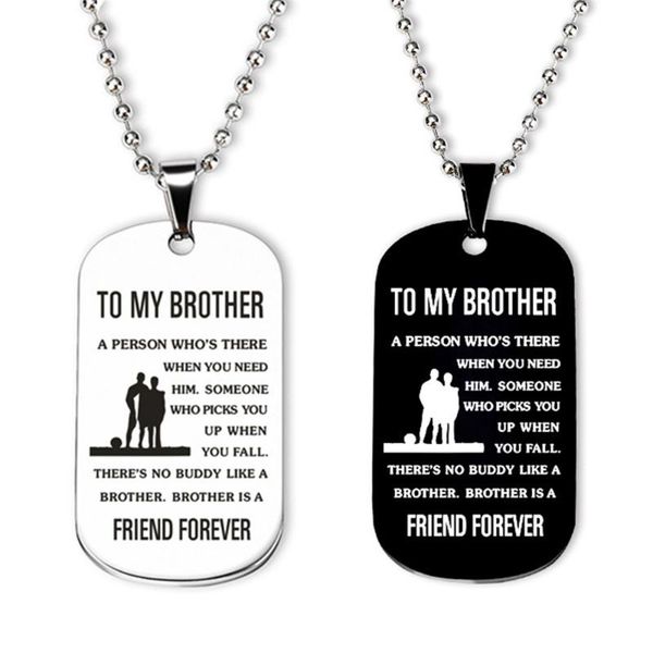 keychains inspirational brother gifts always remember you are braver stainless steel dog tag pendant chain necklace family friends jewelry, Silver
keychains inspirational brother gifts always remember you are braver stainless steel dog tag pendant chain necklace family friends jewelry, Silver