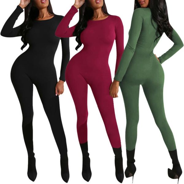 women's jumpsuits & rompers fitness active wear womens jumpsuit solid o-neck long sleeve slim fit skinny night-club gym playsuit, Black;white
women's jumpsuits & rompers fitness active wear womens jumpsuit solid o-neck long sleeve slim fit skinny night-club gym playsuit, Black;white