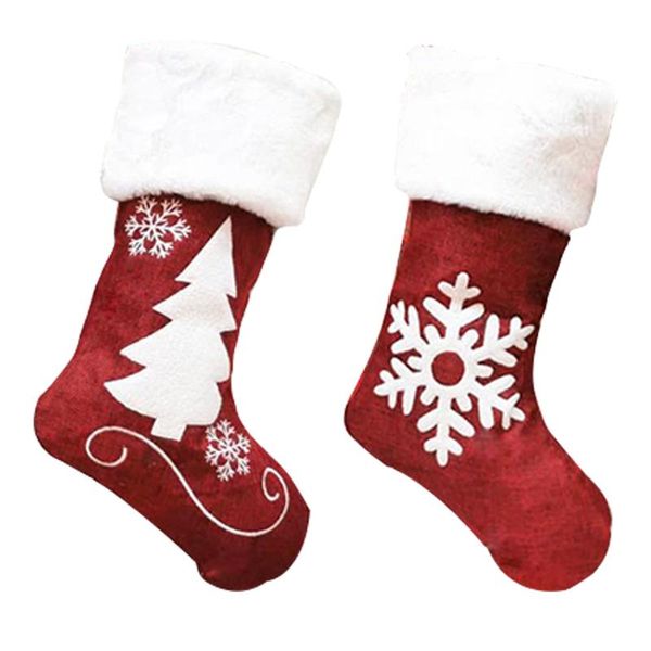 christmas decorations cute snowflake & tree stockings gift bag with pendant fireplace decoration socks year candy gifts holder
christmas decorations cute snowflake & tree stockings gift bag with pendant fireplace decoration socks year candy gifts holder