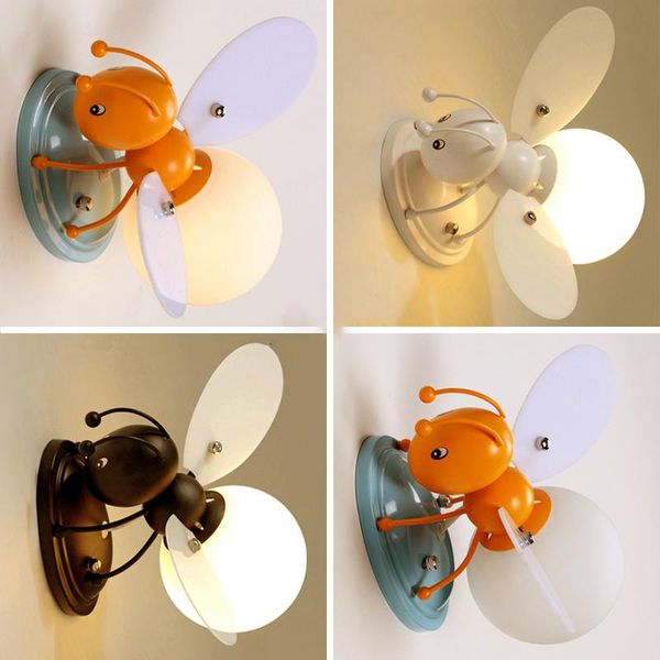 wall lamp creative little bee bedroom bedside decorative simple cartoon led children's light sconce fixture
wall lamp creative little bee bedroom bedside decorative simple cartoon led children's light sconce fixture
