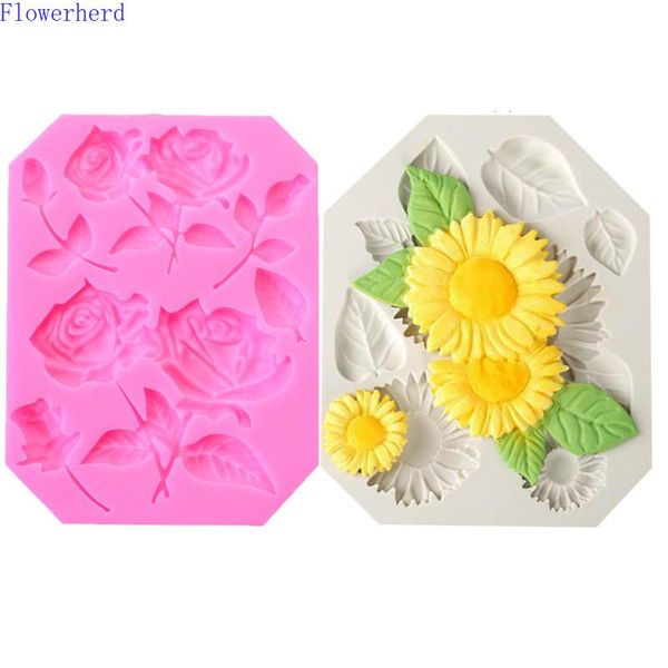 baking moulds rose sunflower flower silicone molds sun chocolate mold fondant cake decoration soft ceramic pastry tools
baking moulds rose sunflower flower silicone molds sun chocolate mold fondant cake decoration soft ceramic pastry tools