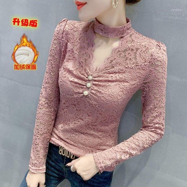 women's blouses & shirts women blouse autumn winter hollow lace shirt long-sleeved turtleneck blusas ropa de mujer, White
women's blouses & shirts women blouse autumn winter hollow lace shirt long-sleeved turtleneck blusas ropa de mujer, White