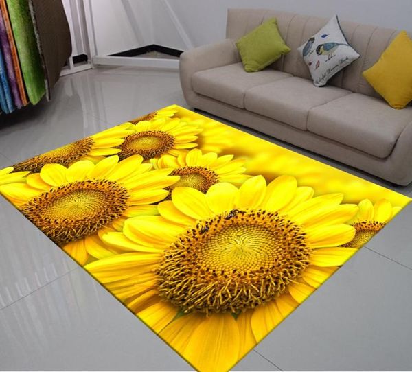 sunflower rug 3d print large floor mat yellow black background tapis crawl carpets for living room bedroom kids
sunflower rug 3d print large floor mat yellow black background tapis crawl carpets for living room bedroom kids