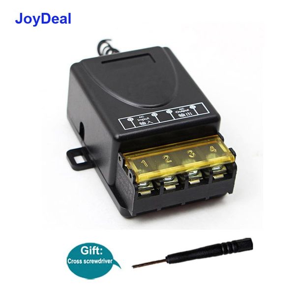 smart home control joydeal 433 mhz universal ac 220v 1ch 30a wireless rf relay receiver module water pump motor power on off remote switch
smart home control joydeal 433 mhz universal ac 220v 1ch 30a wireless rf relay receiver module water pump motor power on off remote switch