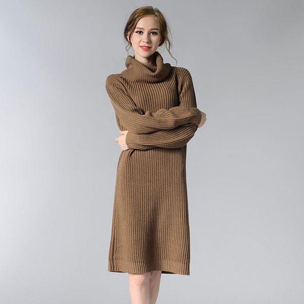 casual dresses ynzzu europe est fashion winter dress women's long sleeve elegant solid turtleneck warm sweater knitted clothes yd107, Black;gray
casual dresses ynzzu europe est fashion winter dress women's long sleeve elegant solid turtleneck warm sweater knitted clothes yd107, Black;gray