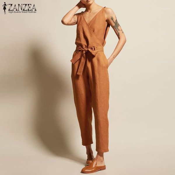 women's jumpsuits & rompers women's summer women v neck sleeveless elegant ladies work ol pants combinaison solid cotton linen pla, Black;white
women's jumpsuits & rompers women's summer women v neck sleeveless elegant ladies work ol pants combinaison solid cotton linen pla, Black;white