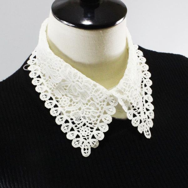 bow ties women detachable collar lace floral lapel fake collars white half shirt false button blouse female nep kraagie, Black;gray
bow ties women detachable collar lace floral lapel fake collars white half shirt false button blouse female nep kraagie, Black;gray