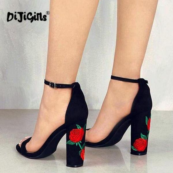 plus size brand women high heel flower rose fashion embroidery shoes high-heeled wedding dress summer sandals, Black
plus size brand women high heel flower rose fashion embroidery shoes high-heeled wedding dress summer sandals, Black