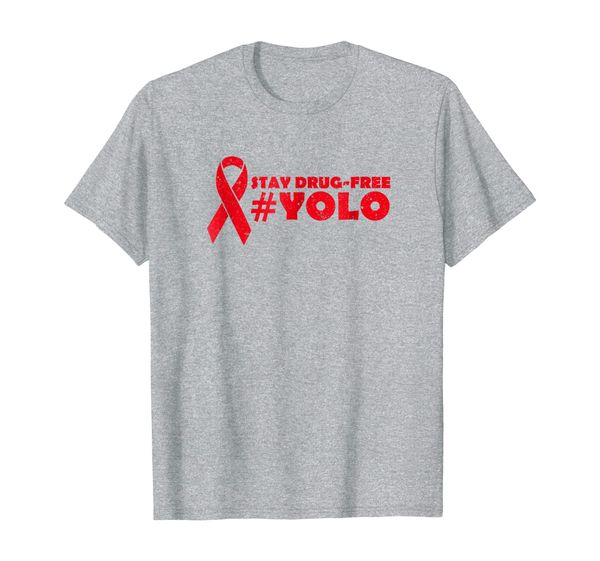 Stay Drug Free Red Ribbon Week T-shirt, Mainly pictures 
Stay Drug Free Red Ribbon Week T-shirt, Mainly pictures