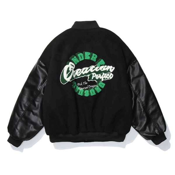 men's jackets lacible mens hip hop chamois suede thick streetwear baseball coats winter harajuku patchwork bomber gim8, Black;brown
men's jackets lacible mens hip hop chamois suede thick streetwear baseball coats winter harajuku patchwork bomber gim8, Black;brown