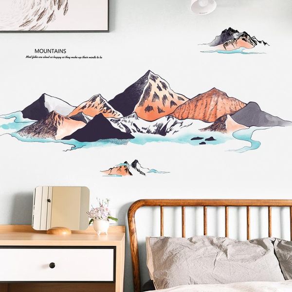 wall stickers ink landscape painting chinese style for study living room bedroom bedside background year
wall stickers ink landscape painting chinese style for study living room bedroom bedside background year