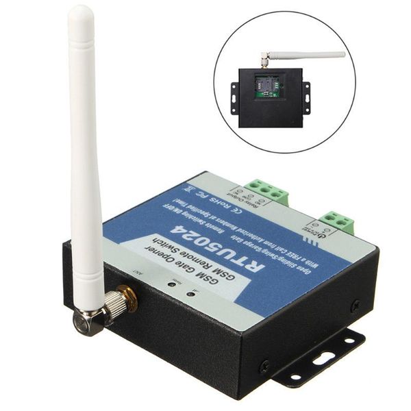 fingerprint access control 2021 rtu5024 gsm gate opener relay switch wireless remote door call 850/900/1800/1900mhz