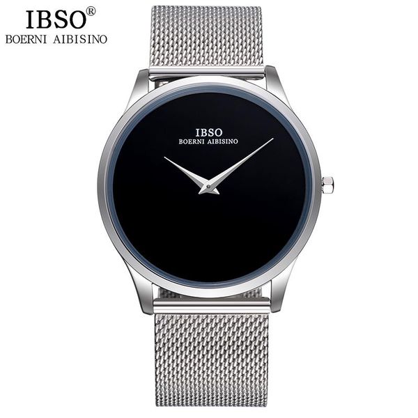 wristwatches ibso 2021 brand fashion mens watches stainless steel mesh strap simple style sport business watch men relogio masculino, Slivery;brown
wristwatches ibso 2021 brand fashion mens watches stainless steel mesh strap simple style sport business watch men relogio masculino, Slivery;brown