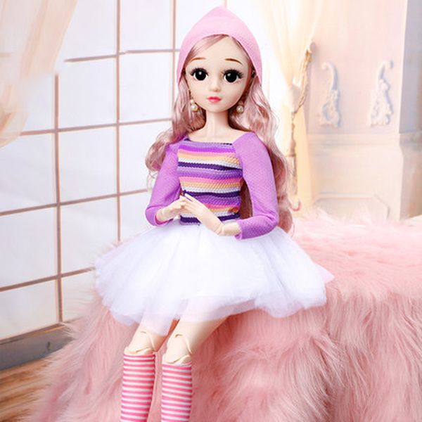 60cm Blink Sweet Doll Set Large Oversized Girl Toy Princess Toy Single Birthday Gift 1/3 beautiful princess
60cm Blink Sweet Doll Set Large Oversized Girl Toy Princess Toy Single Birthday Gift 1/3 beautiful princess