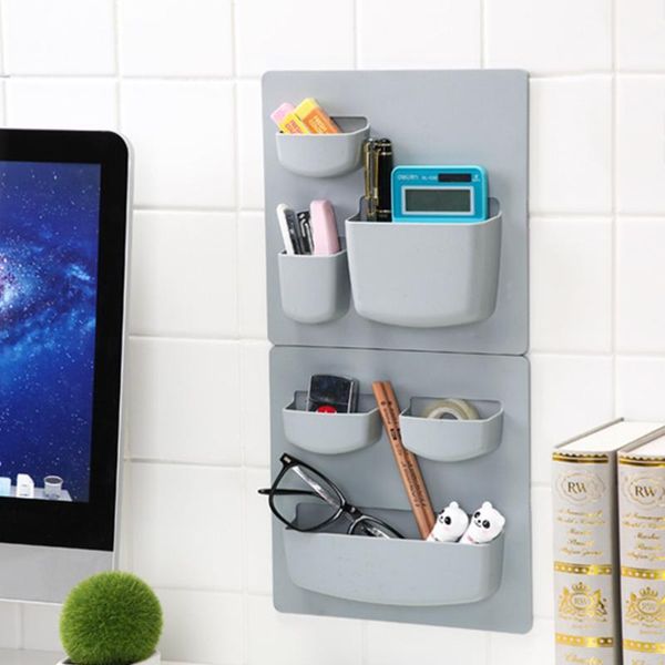 hooks & rails wall mounted storage rack self-adhesive refrigerator fridge holder remote control sundries organizer shelf
hooks & rails wall mounted storage rack self-adhesive refrigerator fridge holder remote control sundries organizer shelf