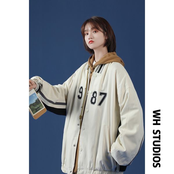jacket korean fashion pink jackets for woman 2021 spring clothes teenage girls embroidered baseball shirt numbers streetwear oversized, Black;brown
jacket korean fashion pink jackets for woman 2021 spring clothes teenage girls embroidered baseball shirt numbers streetwear oversized, Black;brown