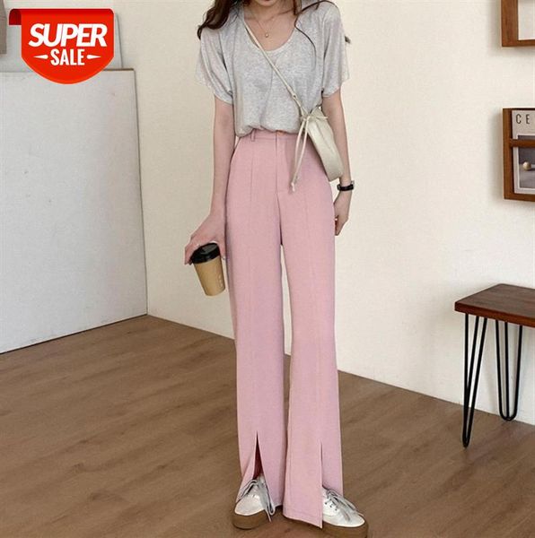ins high-waist drape black trousers with split straight legs and thin, versatile #nj2w, Black;gray
ins high-waist drape black trousers with split straight legs and thin, versatile #nj2w, Black;gray