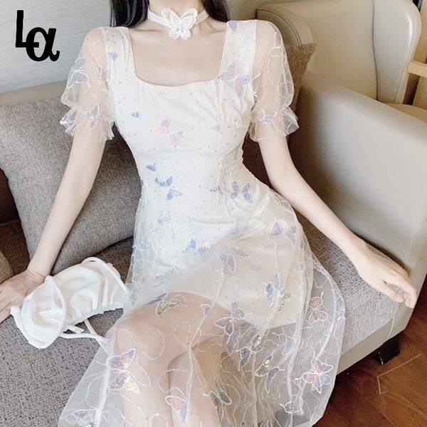 summer korean floral kawaii dress women elegant princess fairy female french holiday outdoor sweet party 210519, Black;gray
summer korean floral kawaii dress women elegant princess fairy female french holiday outdoor sweet party 210519, Black;gray