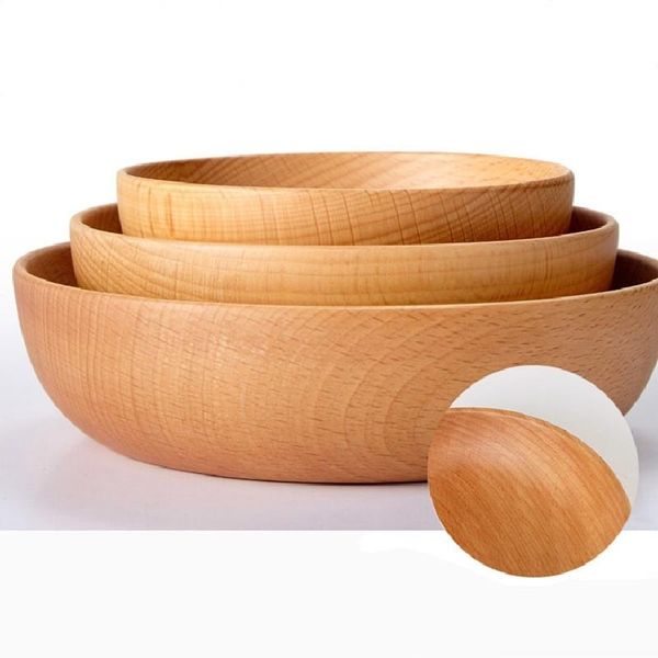 round wooden salad bowl soup dining bowls plates storage home kitchen utensils set large size cups & saucers
round wooden salad bowl soup dining bowls plates storage home kitchen utensils set large size cups & saucers