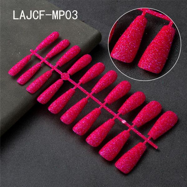 false nails 20pcs/set glitter long coffin detachable wearable ballerina manicure patches press on full cover nail tips, Red;gold
false nails 20pcs/set glitter long coffin detachable wearable ballerina manicure patches press on full cover nail tips, Red;gold