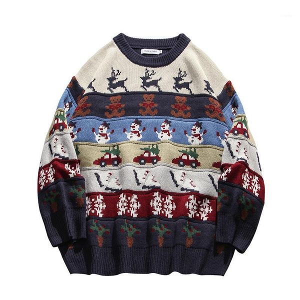 men's sweaters hip hop fashion christmas bears trees snowman knitwear couples casual cotton pullover, White;black
men's sweaters hip hop fashion christmas bears trees snowman knitwear couples casual cotton pullover, White;black