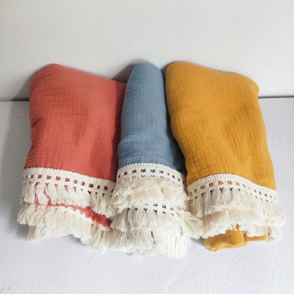 blankets & swaddling muslin cotton baby blanket fringe 2 layer born tassel swaddle warp bed pography props bath towel
blankets & swaddling muslin cotton baby blanket fringe 2 layer born tassel swaddle warp bed pography props bath towel