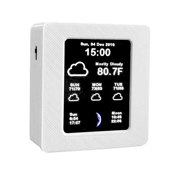 timers 2.4inch tft color screen household intelligent wifi connection weather report clock time data tempearture display usb charge
timers 2.4inch tft color screen household intelligent wifi connection weather report clock time data tempearture display usb charge