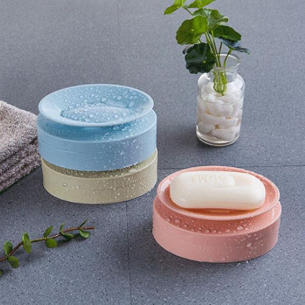 bathroom storage & organization creative daily use counterdouble soap box seamless wash holder
bathroom storage & organization creative daily use counterdouble soap box seamless wash holder