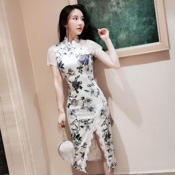 retro flowers print lace cheongsam women elegant slim dress traditional chinese style qipao club bodycon evening dresses ethnic clothin, Red
retro flowers print lace cheongsam women elegant slim dress traditional chinese style qipao club bodycon evening dresses ethnic clothin, Red