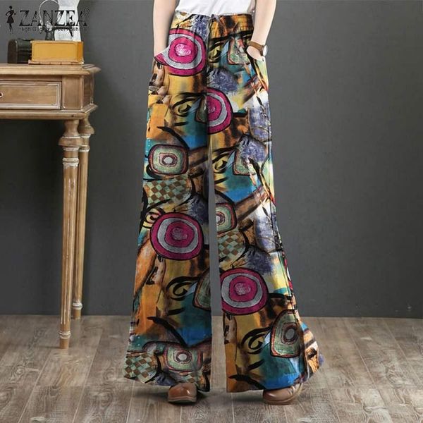 women's pants & capris autumn woman floral printed elastic waist flared wide-leg palazzo pockets bohemian holiday casual loose pantal, Black;white
women's pants & capris autumn woman floral printed elastic waist flared wide-leg palazzo pockets bohemian holiday casual loose pantal, Black;white