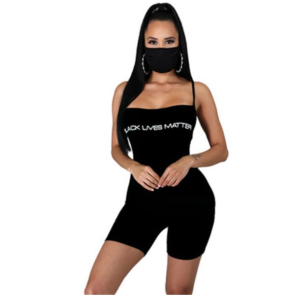 women letter printing rompers fashion trend solid color sling high waist skinny shorts designer female summer slim casual jumpsuits hn006, Black;white
women letter printing rompers fashion trend solid color sling high waist skinny shorts designer female summer slim casual jumpsuits hn006, Black;white