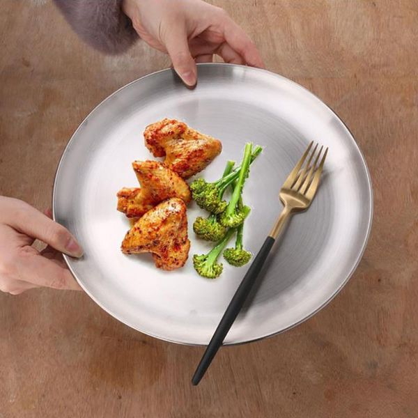 dishes & plates round korean stainless steel dinner restaurant serving tray dessert cake snack silver storage plate cutlery
dishes & plates round korean stainless steel dinner restaurant serving tray dessert cake snack silver storage plate cutlery