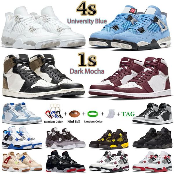 4s men women basketball shoes 1s university blue obsidian bred patent unc dark mocha white oreo red thunder sail cool grey black cat trainer
4s men women basketball shoes 1s university blue obsidian bred patent unc dark mocha white oreo red thunder sail cool grey black cat trainer