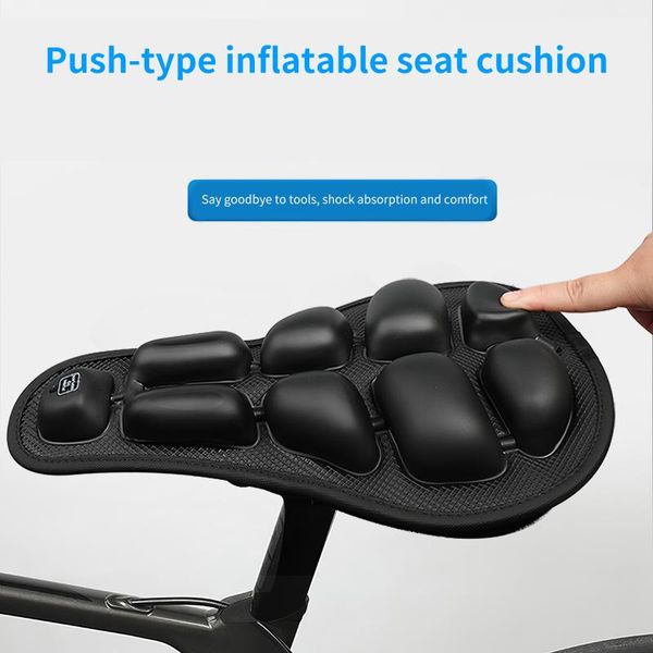 bike saddles 1pc air bag seat cover cushion comfortable inflatable sunscreen mat 3d absorb breathable accessories
bike saddles 1pc air bag seat cover cushion comfortable inflatable sunscreen mat 3d absorb breathable accessories