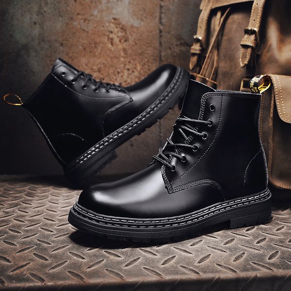 martin boots solid fashion outdoors black pu leather round toe simplicity street styl fat casual sapatos para hombre comfortabl spring autum
martin boots solid fashion outdoors black pu leather round toe simplicity street styl fat casual sapatos para hombre comfortabl spring autum