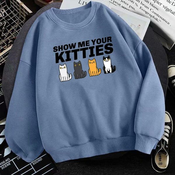 men's hoodies & sweatshirts show me your kitties kawaii mens casual loose cool o-neck fashion hoodie 2021 autumn cotton men pullover, Black
men's hoodies & sweatshirts show me your kitties kawaii mens casual loose cool o-neck fashion hoodie 2021 autumn cotton men pullover, Black