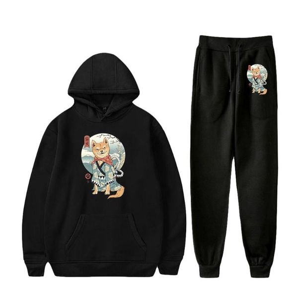 men's hoodies & sweatshirts japanese fashion printing sweatshirt two piece set long sleeve hoodies+jogger pants harajuku streetwear s, Black
men's hoodies & sweatshirts japanese fashion printing sweatshirt two piece set long sleeve hoodies+jogger pants harajuku streetwear s, Black