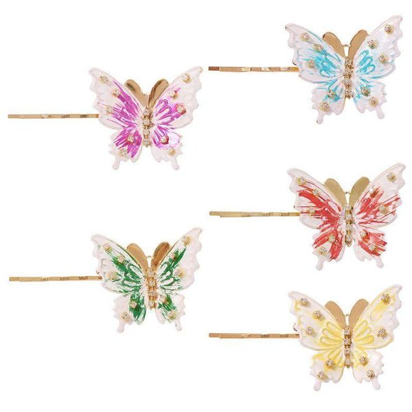 antique alloy wavy bobby pin women colorful metal butterfly rhinestone hair clip 2xpc1
antique alloy wavy bobby pin women colorful metal butterfly rhinestone hair clip 2xpc1