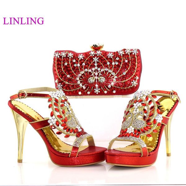 dress shoes italian design heels woman and purse set for party nigerian women wedding red color bag, Black
dress shoes italian design heels woman and purse set for party nigerian women wedding red color bag, Black